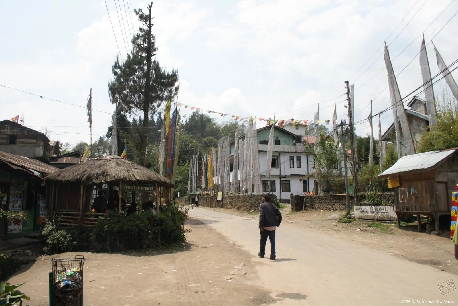 Yuksom_Main_Street