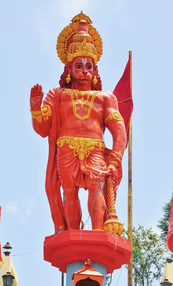 Hanuman statue at Deolo, Kalimpong